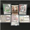 Image 2 : LOT OF 6 SIGNED NFL TRADING CARDS