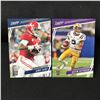 Image 1 : LOT OF 2 PRESTIGE 2020 NFL ROOKIE TRADING CARDS