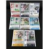 Image 2 : LOT OF 8 SIGNED FOOTBALL TRADING CARDS