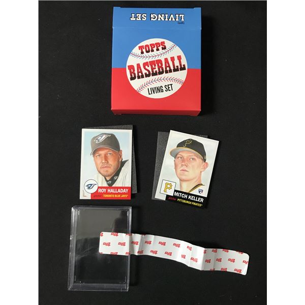 2020 TOPPS BASEBALL LIVING SET TRADING CARDS ROY HALLADAY MITCH KELLER