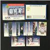Image 1 : LOT OF LOOSE BASEBALL TRADING CARDS - INCLUDING 2 SIGNED
