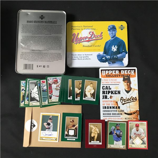 LOT OF MIXED BASEBALL TRADING CARDS