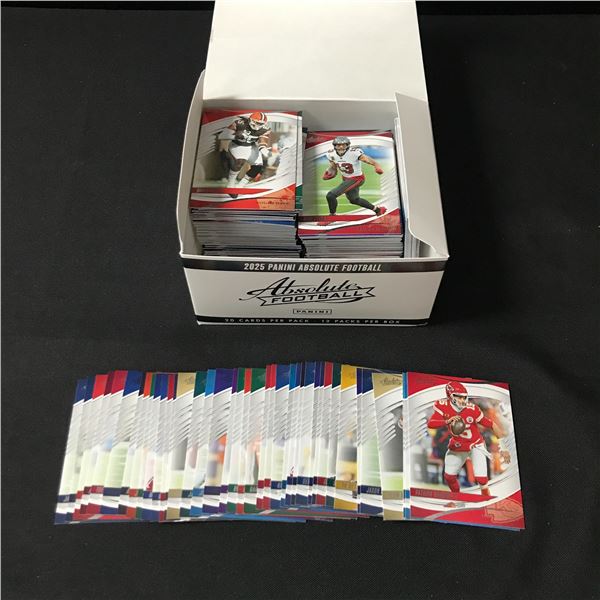 BOX OF NFL TRADING CARDS