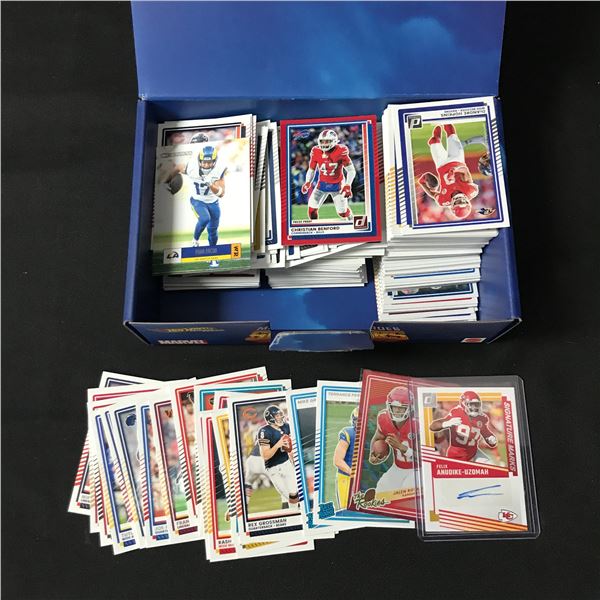 BOX OF NFL TRADING CARDS