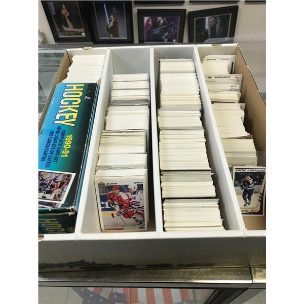 1 LARGE BOX OF MIXED TRADING CARDS