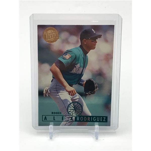 FLEER ULTRA ALEX RODRIGUEZ ROOKIE BASEBALL TRADING CARD