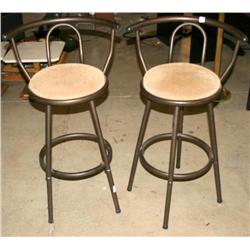 2 Padded Bar Stools