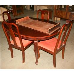 Cherrywood Table and 4 Chairs
