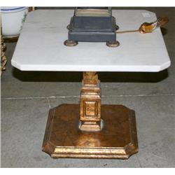 2 Marble Top End Tables