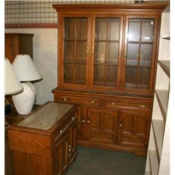 Vintage China & Buffet Cabinet