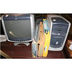 Lot of hp Computer, Monitor, & 3 Keyboards