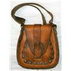 Image 1 : Leather Saddle Purse