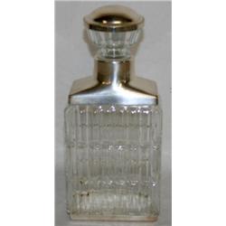 Silver and Crystal Decanter Made in Italy