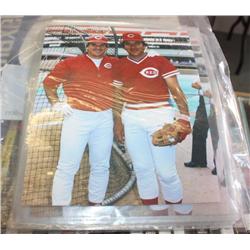 Lot of 8X10  Duplicates Photographs of  Pete Rose