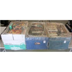 3 Boxes Of Misc. DVD's & VHS'S