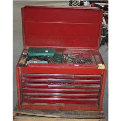 Large Magnum Tool Box w/ Misc Tools
