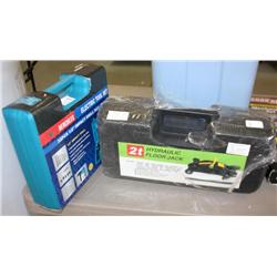 Impact Drill Set & 2ton Hydraulic Floor Jack