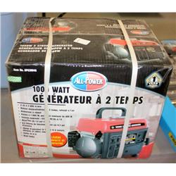 1000Watt  2 Stroke Generator By ALL-POWER