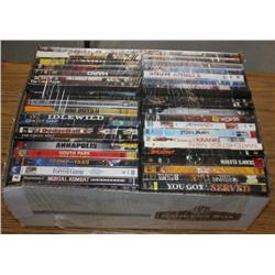 Box Lot of 42 Misc. DVD'S