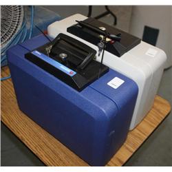 2 Sentry 1100 Small  Safes w/ Keys