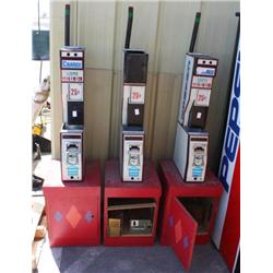 Lot of 3 Change Machines