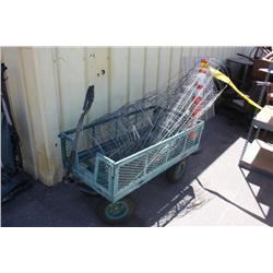 Green Wagon & Fencing Material