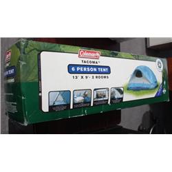 Coleman 6 Person Tent 13' x 9'