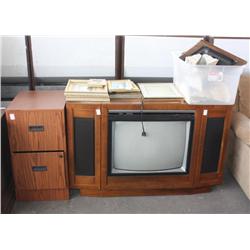2 Drawer File Cabinet RCA TV & Misc Pictures