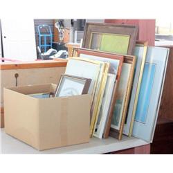 Lot of Misc. Framed Pictures