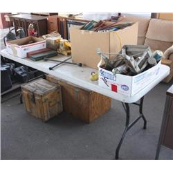 Table Lot of Misc. Tools