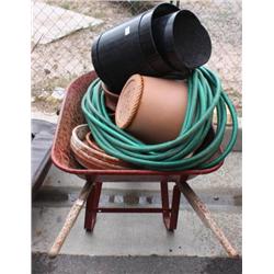 Wheel Barrel & Misc Items