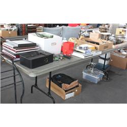 Table Lot of Misc. Items