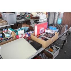 Table lot of miscellaneous items