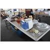 Image 1 : Table lot of miscellaneous household items