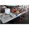 Image 3 : Table lot of miscellaneous household items