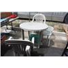 Image 2 : miscellaneous patio furniture, a table, and chairs