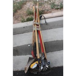 Lot of Garden and Hand Tools