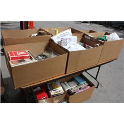 TABLE LOT OF Miscellaneous Household ITEMS