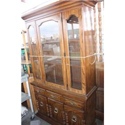 Small Wooden China Cabinet