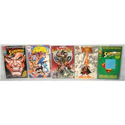 Lot of 5 Autographed Comics w/ COA's