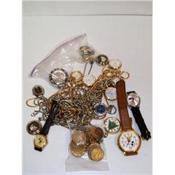 Large Lot of Watches/Pocket Watches