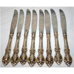 8 Pc. Sterling Silver Knife Set