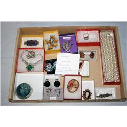Lot of Vintage & Antique Costume Jewelry