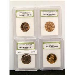 Graded Coins Dollars & Quarters