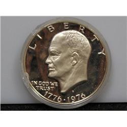 1976 Ike Proof Dollar Cameo