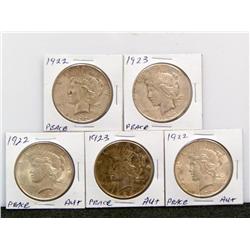 Peace Silver Dollars (Times the Money)