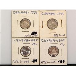 Canadian Silver Dimes  (Times the Money)