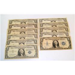 $1 Dollar Silver Certificates