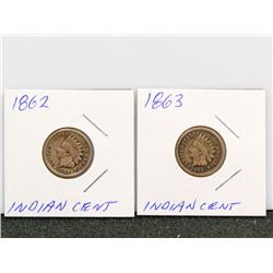 1862-63 Indian Head cents (Times the Money)