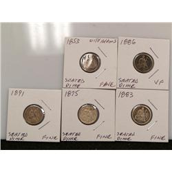 Seated Dimes  (Times the Money)